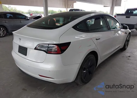 2021 Tesla Model 3 Standard Range Plus Rear-Wheel Drive from USA, damaged, VIN 5YJ3E1EA2MF850581